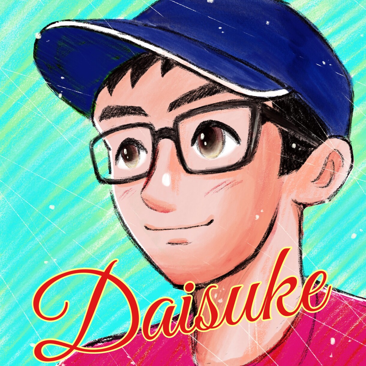 シンプルな似顔絵描きます ★よりハンサムに★より美人に★より可愛く！(^ ^)！ イメージ1