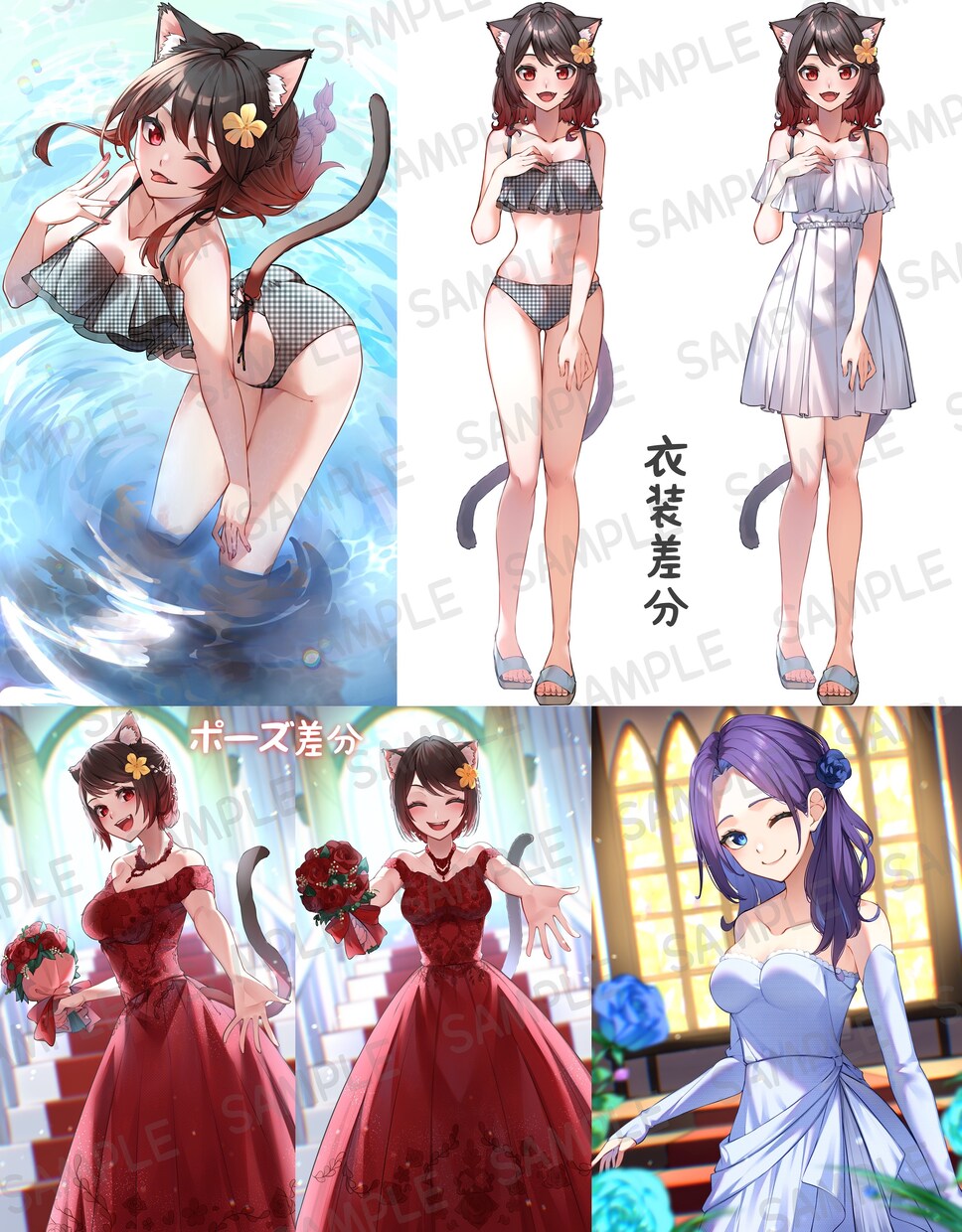 商用利用可/最短3日!!イラスト全般製作いたします アイコン/立ち絵/一枚絵/Live2Dなど承ります！！ イメージ10
