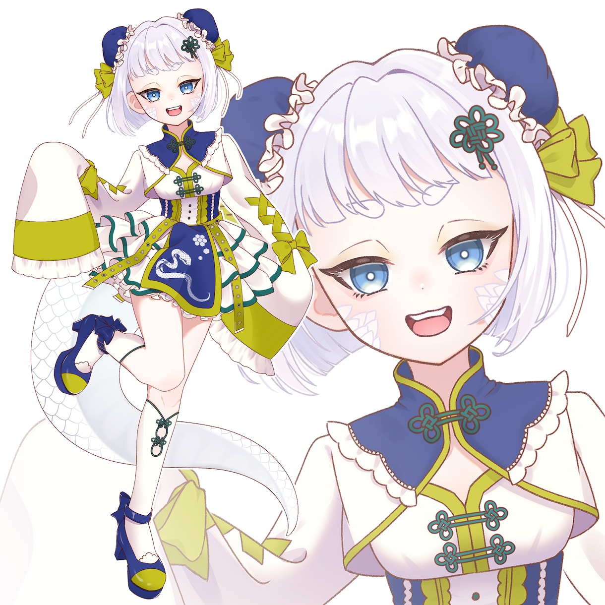 衣装デザインに拘った立ち絵描きます TRPG、IRIAM、VTuber、新衣装、グッズにどうぞ❁ イメージ7
