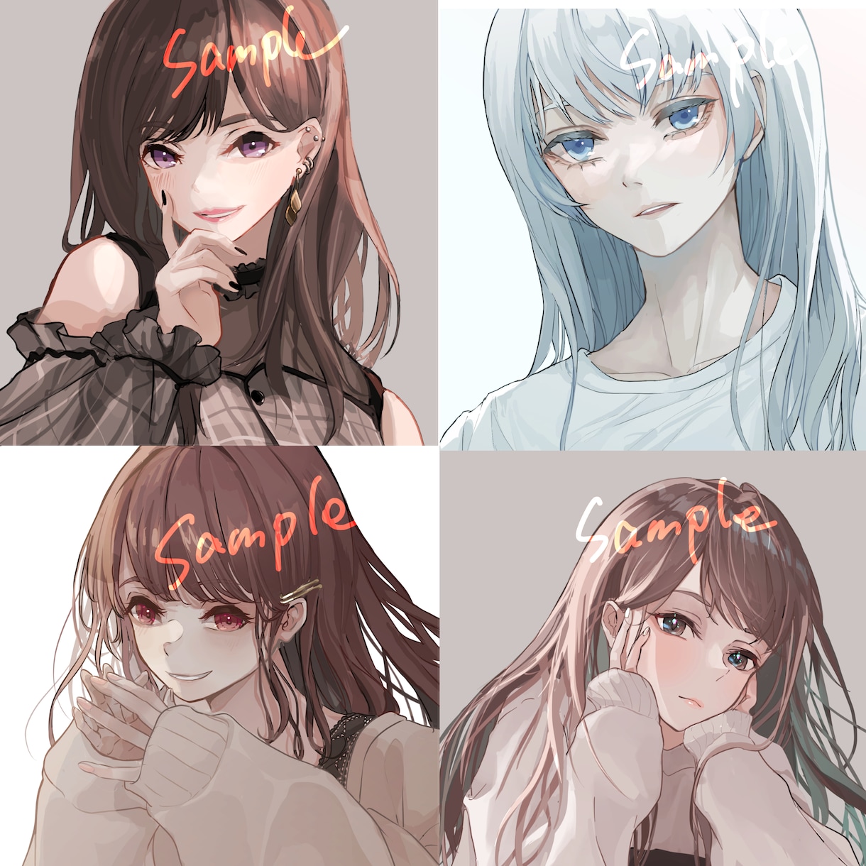 商用料金込み♪アイコン、イラストを描きます 優しい色合い、表情のイラストを描きます。 イメージ4