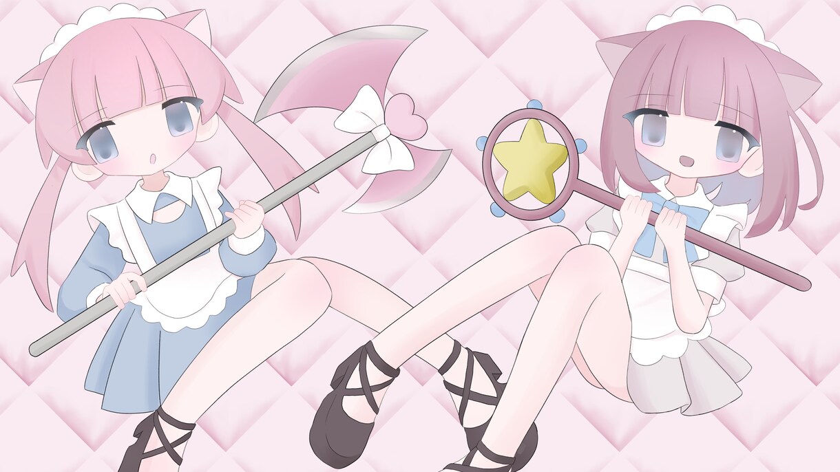 デフォルメのイラスト、アイコン描きます 可愛い女の子をアイコンにしたい方へ イメージ1