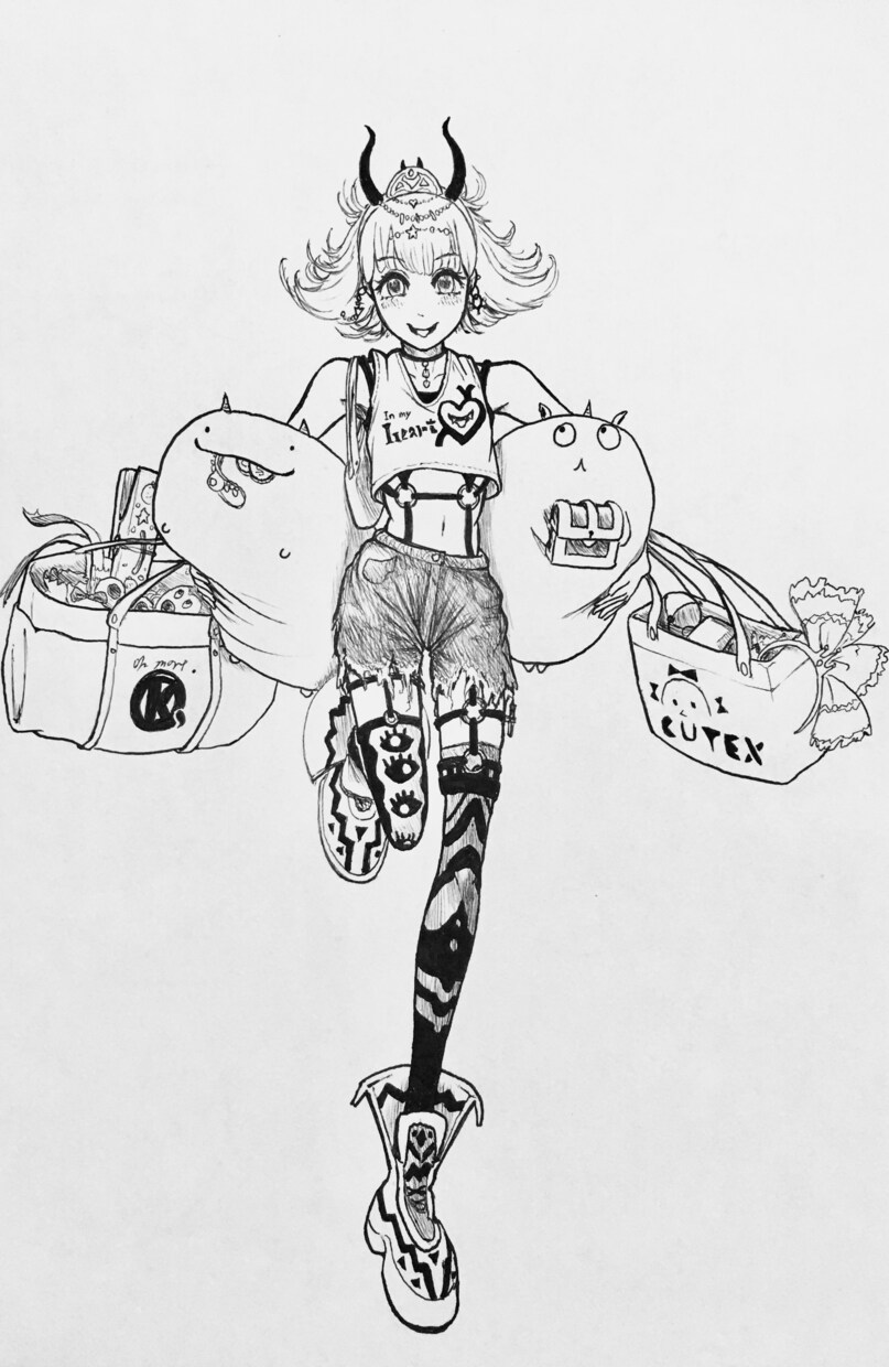 オリジナルキャラクターの絵を描きます 女の子から男の子まで、ご要望に合わせたものを提供します！ イメージ1