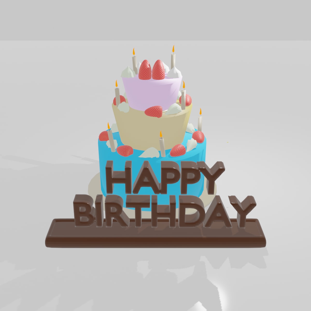 オーダーメイド3Dイラストを作成します デフォルメポップな3DCGイラストをオーダーメイドします！ イメージ2
