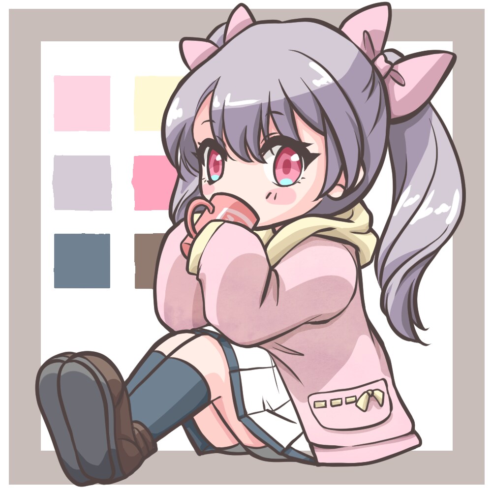 デフォルメ・SDキャラアイコン描きます アニメ塗りで可愛いイラストをお描きします! イメージ4
