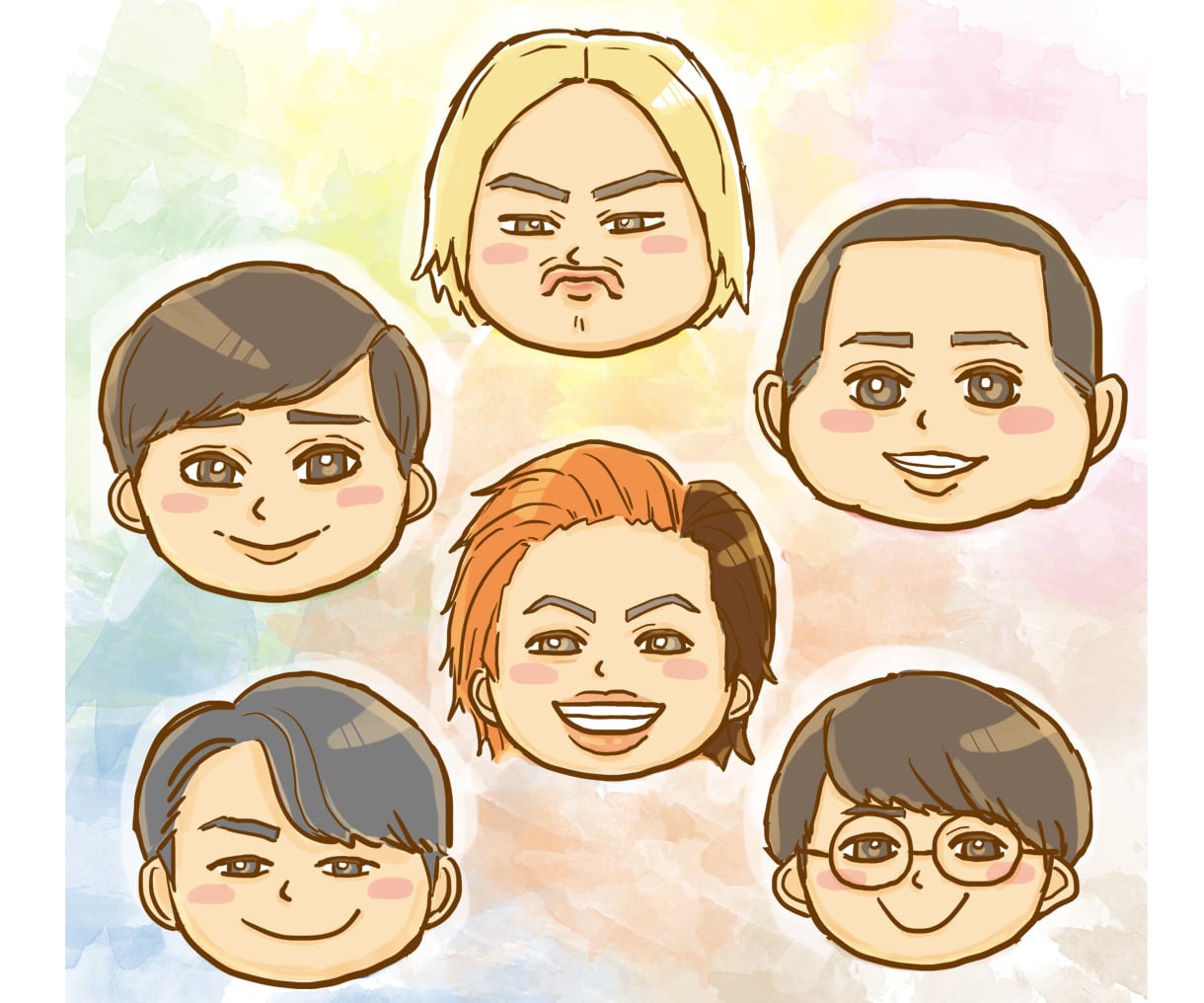 ゆるポップな似顔絵描きます SNSアイコンやプレゼントなどに イメージ8