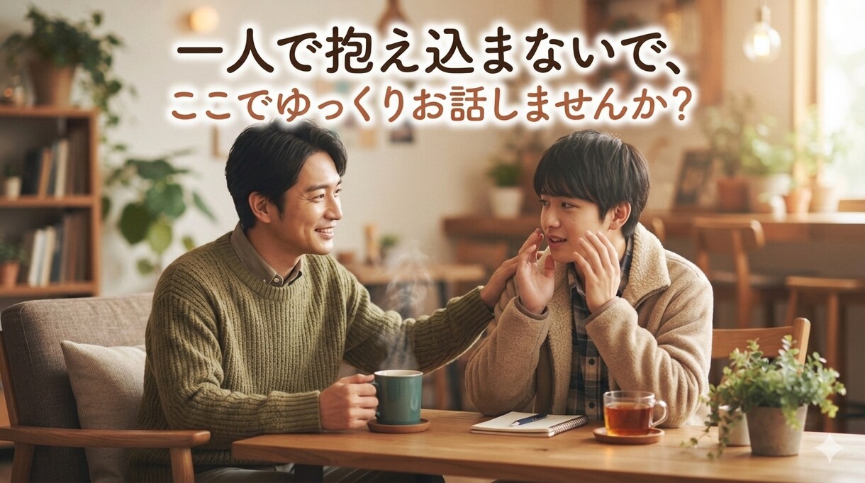 いろんなお話ききます 愚痴、相談から雑談趣味まで色々聞かせてください！ イメージ1
