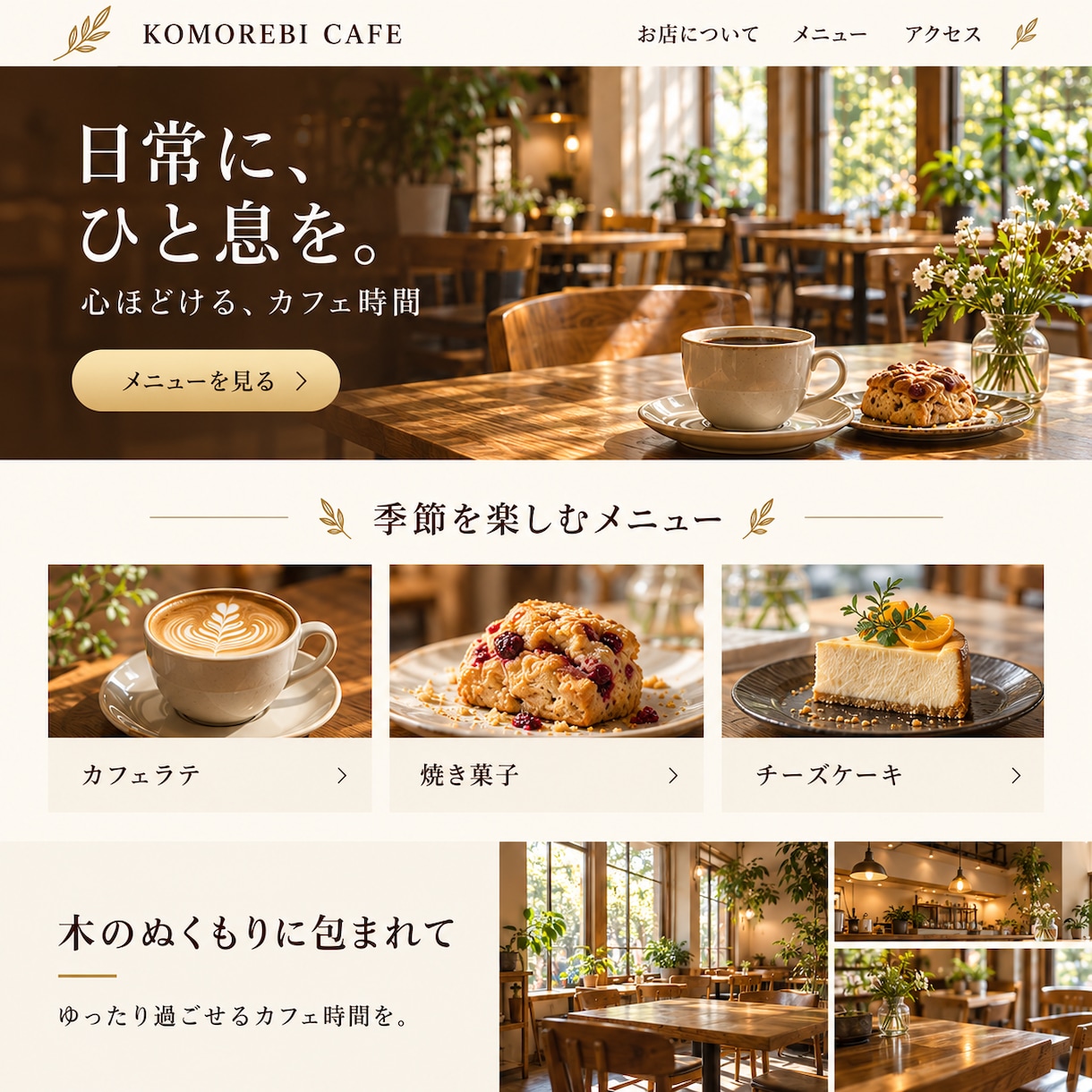 お店や事業の魅力が伝わるホームページを作成します あなたらしさと、分かりやすさを大切に イメージ5