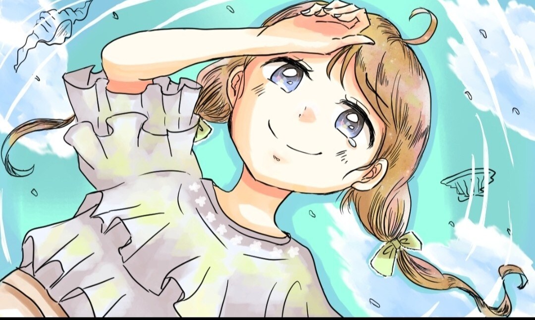 可愛い&綺麗な歌ってみたのサムネイル描きます 原曲のイラストっぽさを残しつつオリジナリティを入れていきます イメージ5