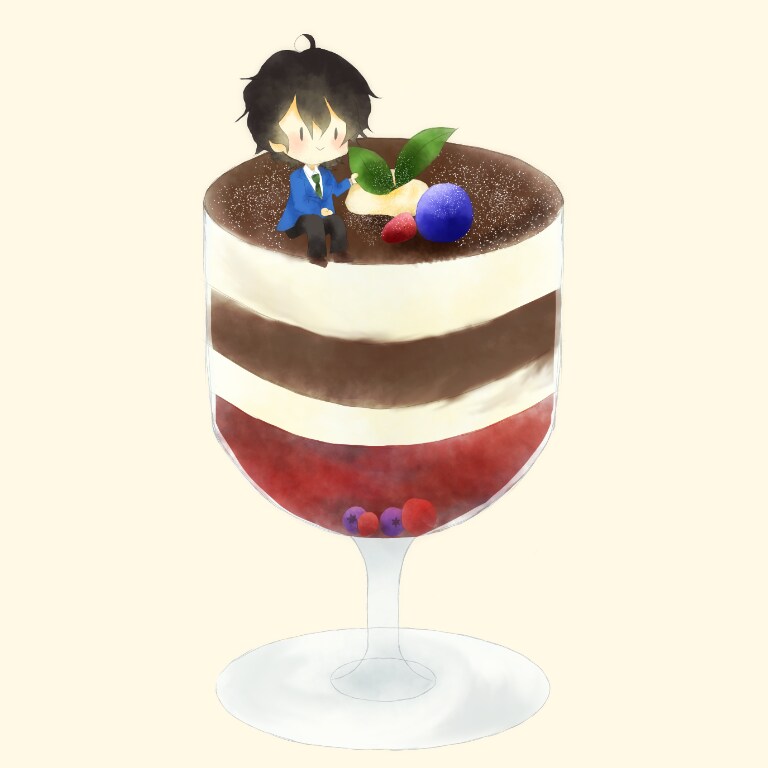 スイーツのデフォルメキャラのアイコンを描きます ふんわり優しいタッチのスイーツとデフォルメキャラです イメージ3