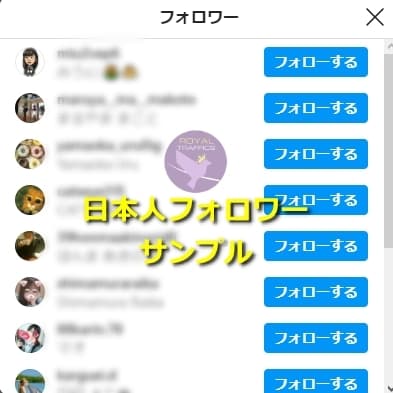 Instagram日本人フォロワーを増やします ⭐️ほぼ減少なし・+100人～最大5万人⭐️ イメージ2