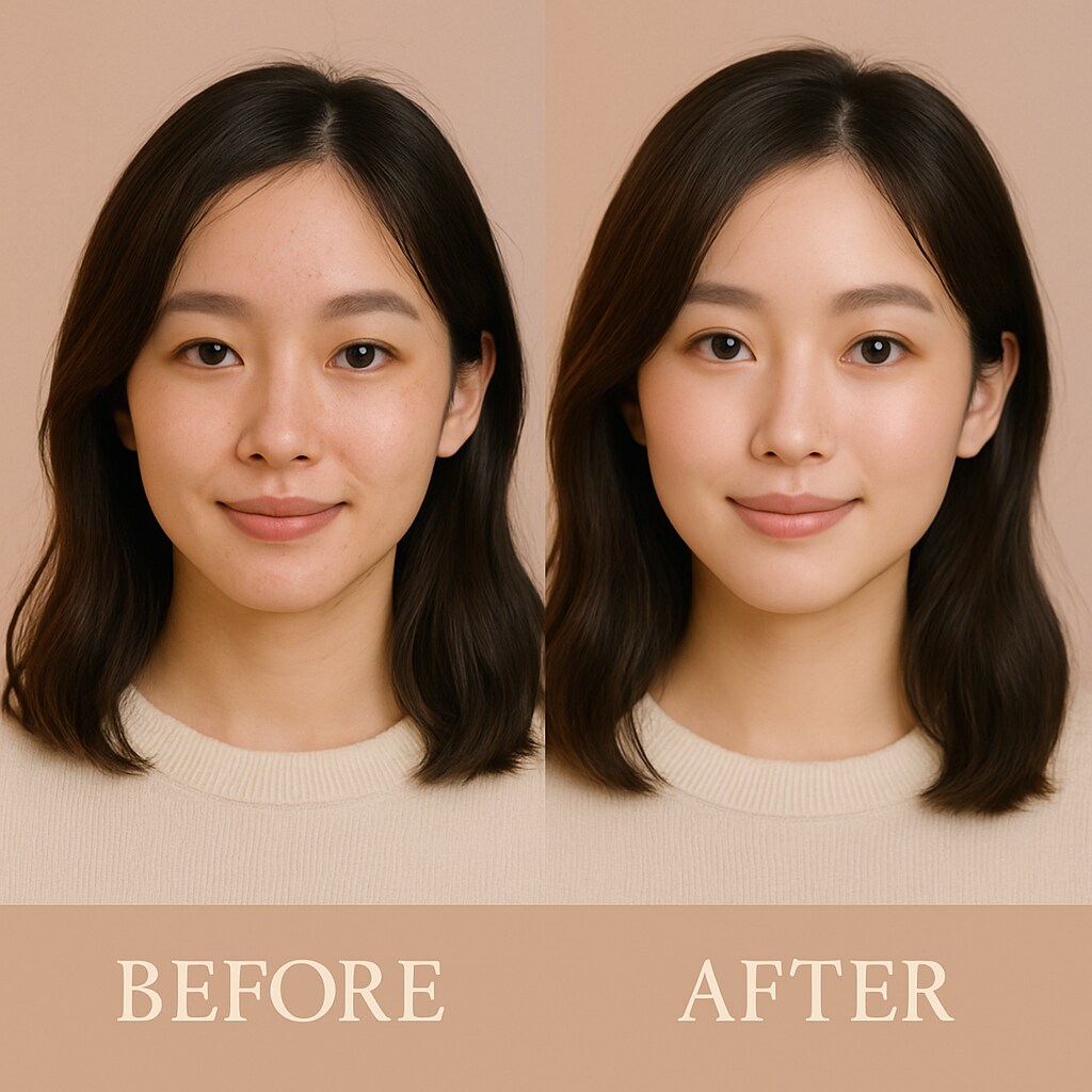 プロ品質で人物写真をレタッチします ※実績作りの為先着5名様まで1000円！ イメージ2