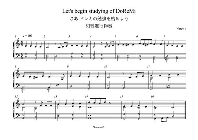 作曲のための音符の読み書きレッスンいたします 一寸した努力を続ければ楽譜は読み書きできるようになります。 イメージ2