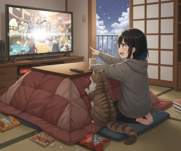 テリトリ共有一週間✭キミの近くをパトロールします 猫的距離感7日間【ゆっくりしていってね】最終日は…!? イメージ8