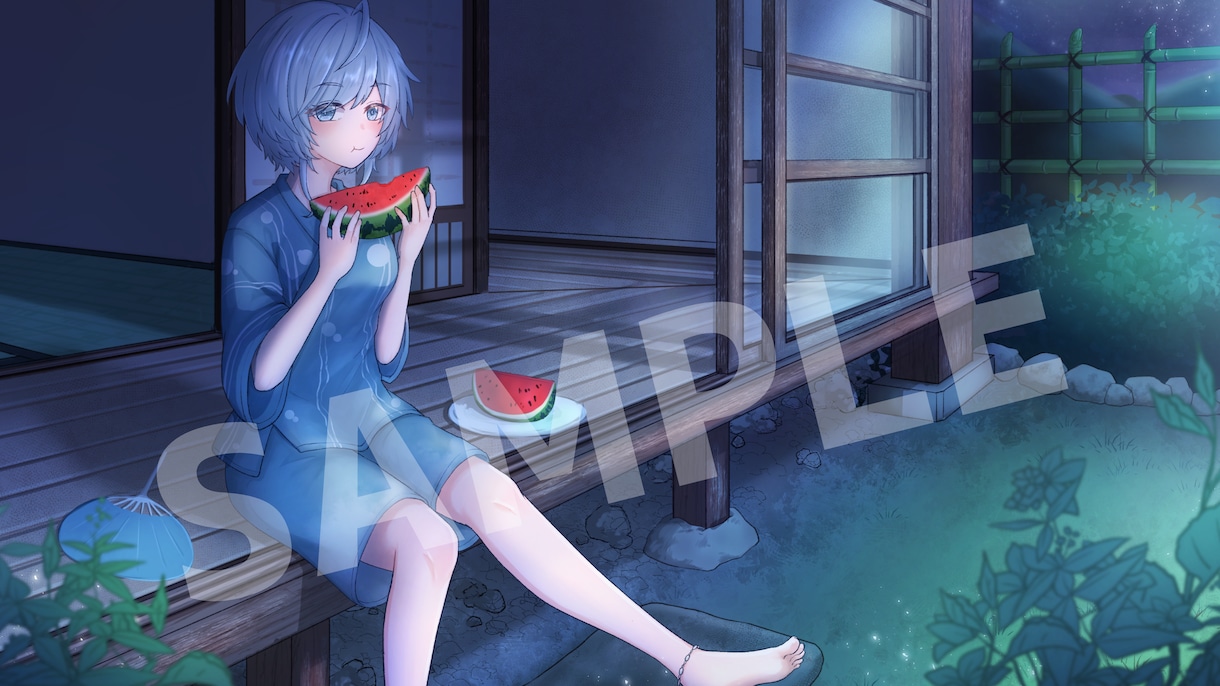 アイコンから一枚絵までイラスト作成いたします SNSや配信サムネ、立ち絵や記念イラスト等作成いたします♪ イメージ8