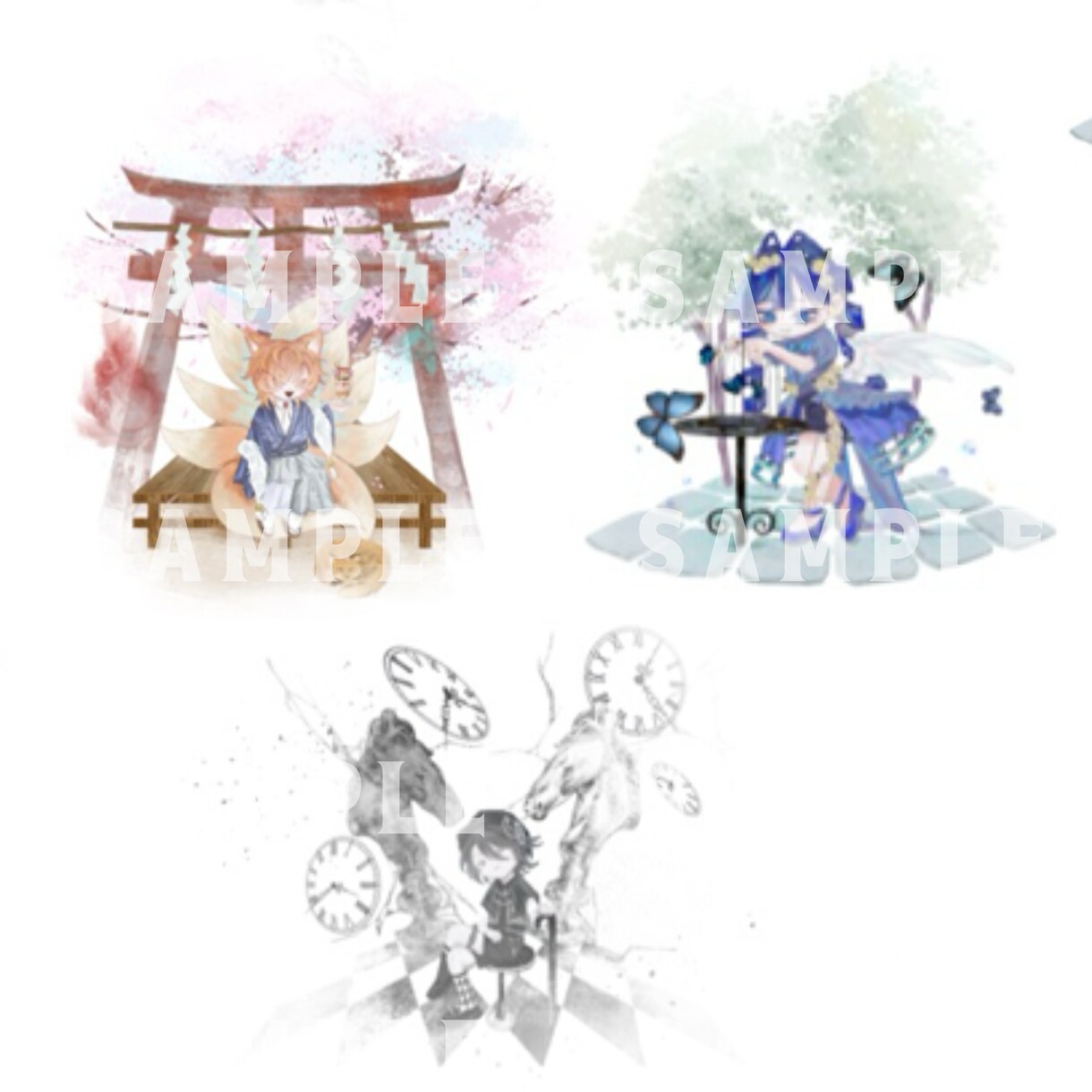 立ち絵先着3名様特別価格で提供いたします TRPGや、動画立ち絵制作いたします イメージ8