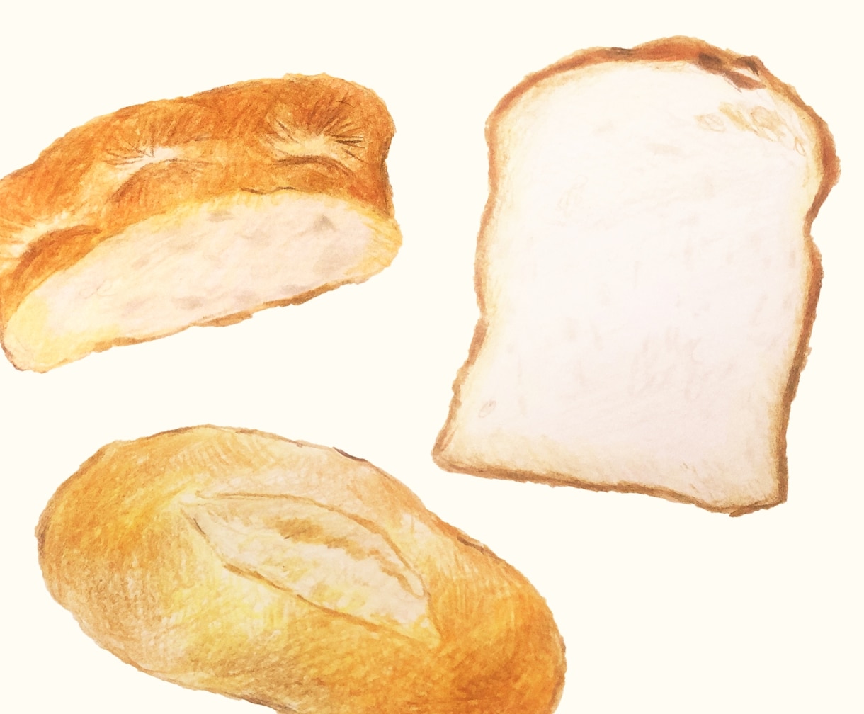 絵本のような温かみのあるイラスト制作します 美味しそうな食べ物や料理のイラストを色鉛筆で制作します！ イメージ3