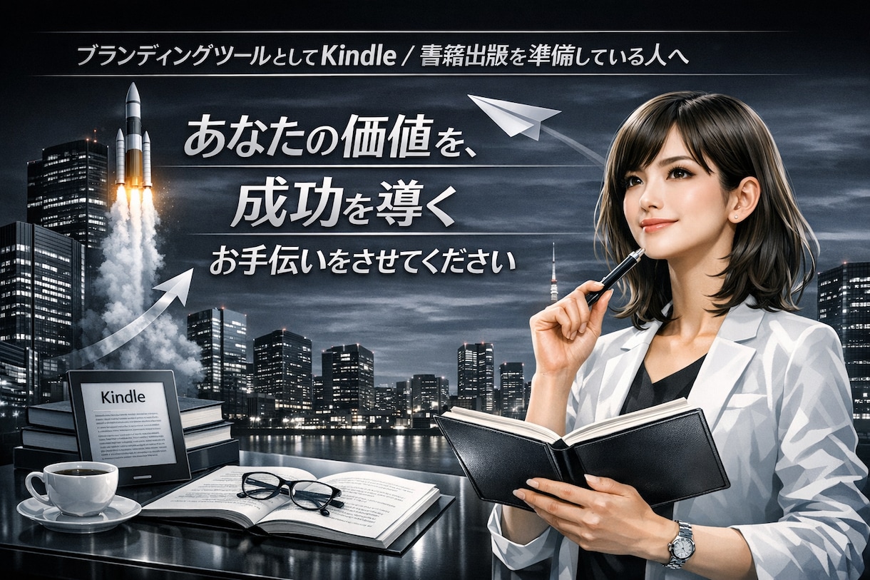 あなたの知識を整理してチャンスを呼ぶ本に仕上げます 編集の力でKindle出版をブランディングに活かすお手伝い イメージ1