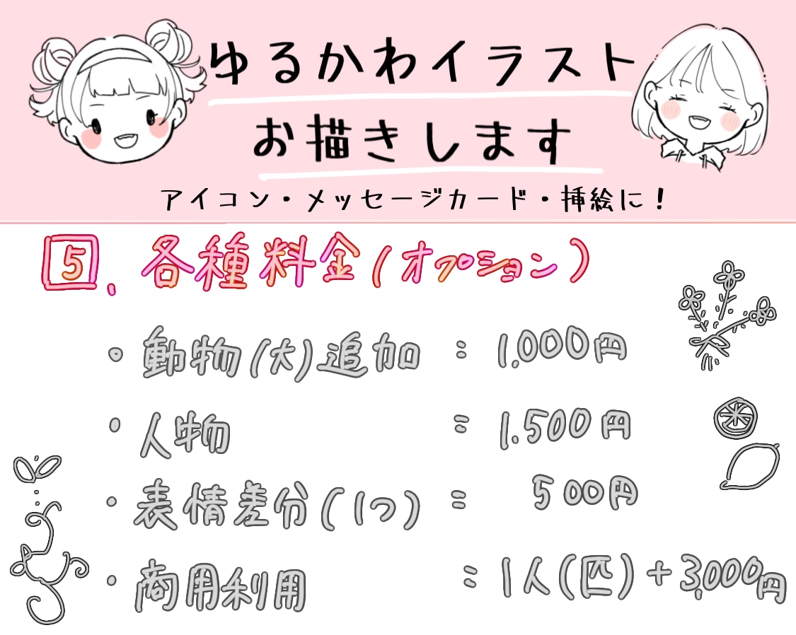 初回「5名様」限り追加料金無しでイラスト作成します 最短即日‼︎プレゼントにも◎あどけない、優しいイラスト イメージ5