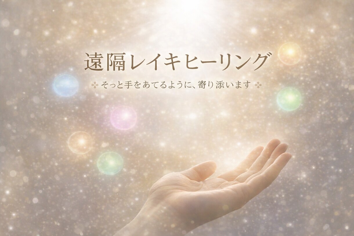 本来のあなたに整えます 遠隔レイキで、調和の取れた心と身体に整えます。 イメージ1