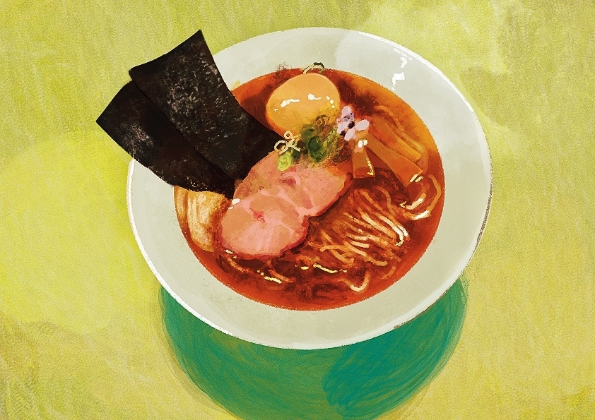 食欲をそそる食べ物のイラストをお描きします メニュー・SNS・レシピに使える一枚を制作いたします。 イメージ1