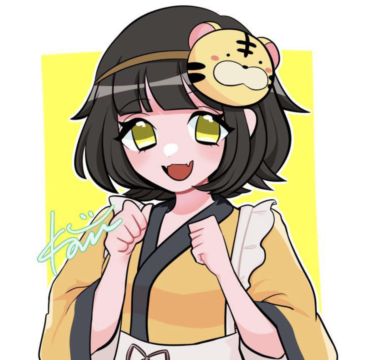 可愛いイラスト描きます 線が太く、ポップで可愛い絵柄です イメージ2