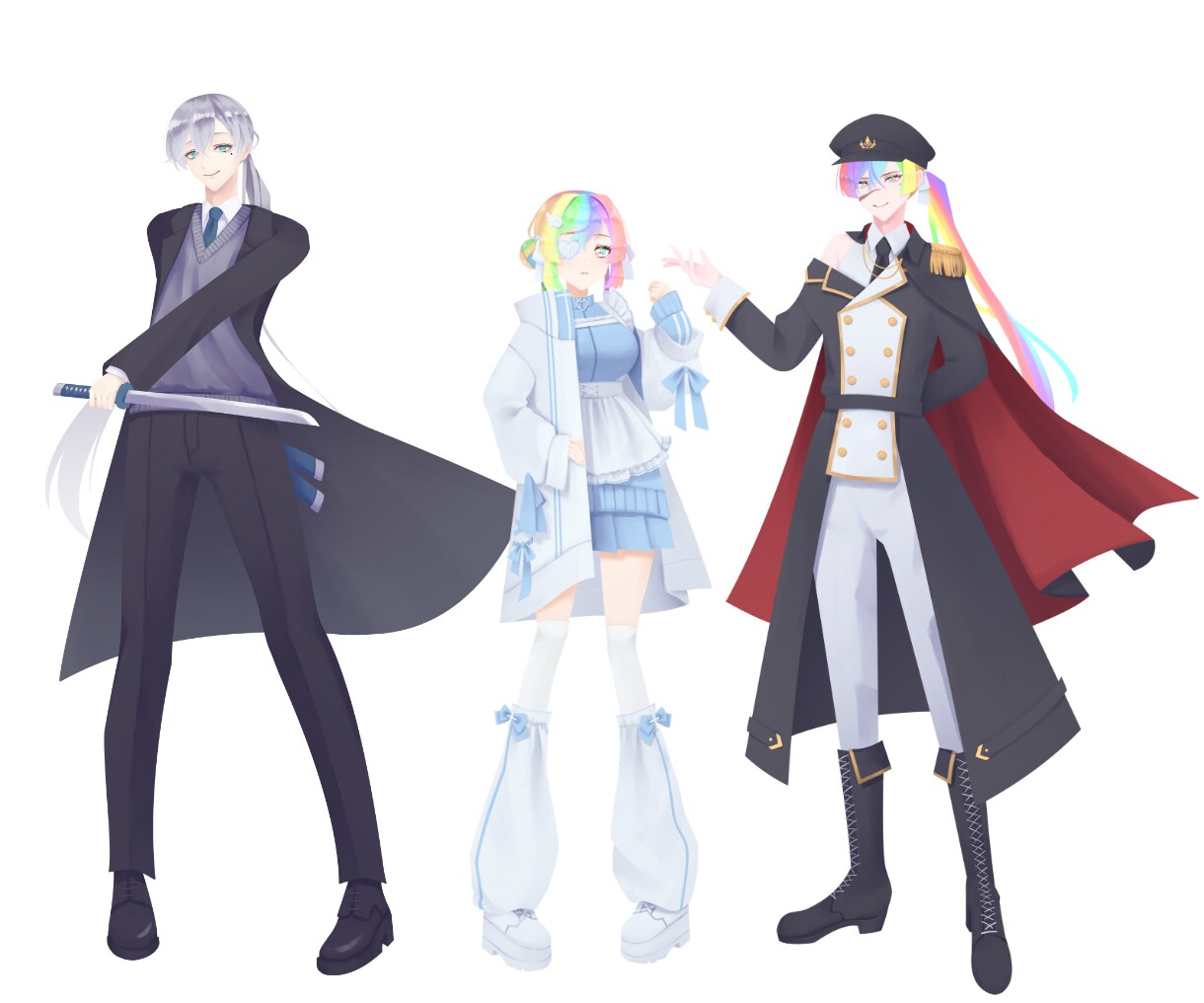 TRPG等に使える立ち絵イラストを制作します あなたのハートにクリティカル！ イメージ3
