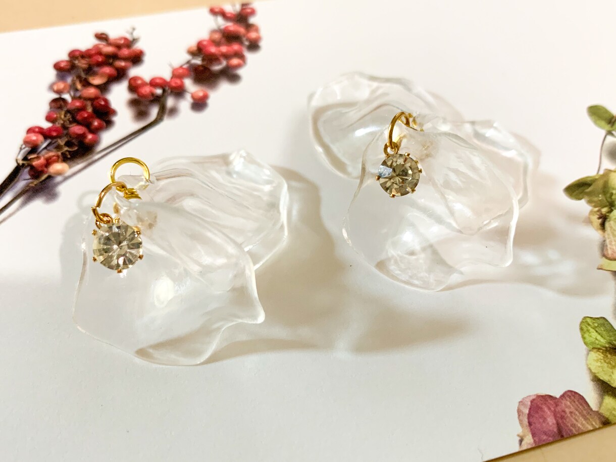 あなただけのピアス、大切な方へのピアス作ります 日常を彩るアクセサリー作り致します♡ イメージ4