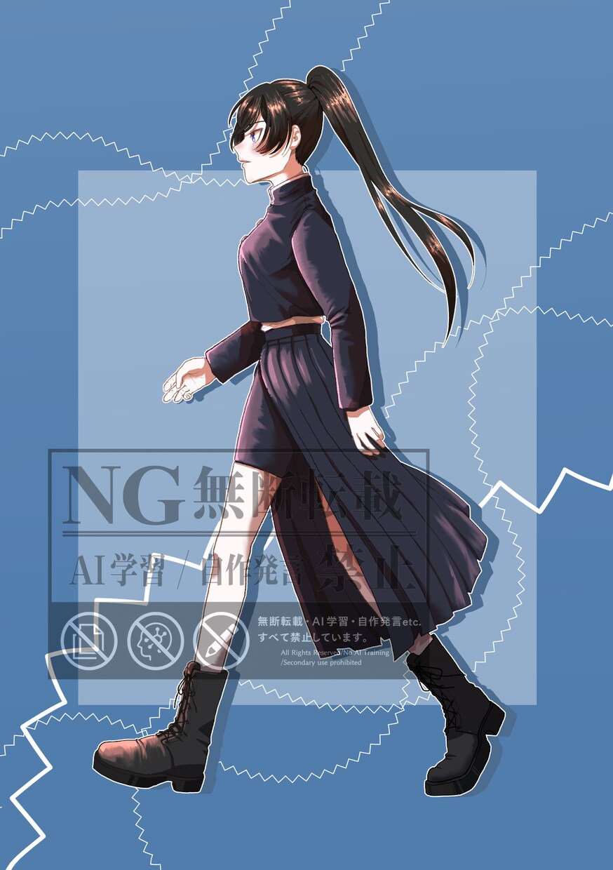 お手頃価格で簡単な立ち絵を描きます あなたのキャラクターを、簡単な背景で立ち絵にします！ イメージ8