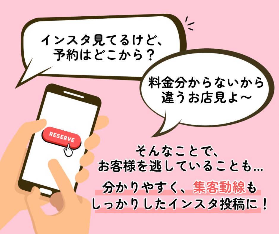 ネイルサロン専用⭐︎インスタテンプレート提供ます Instagramフィード投稿用画像・納品後すぐ使用可 イメージ3