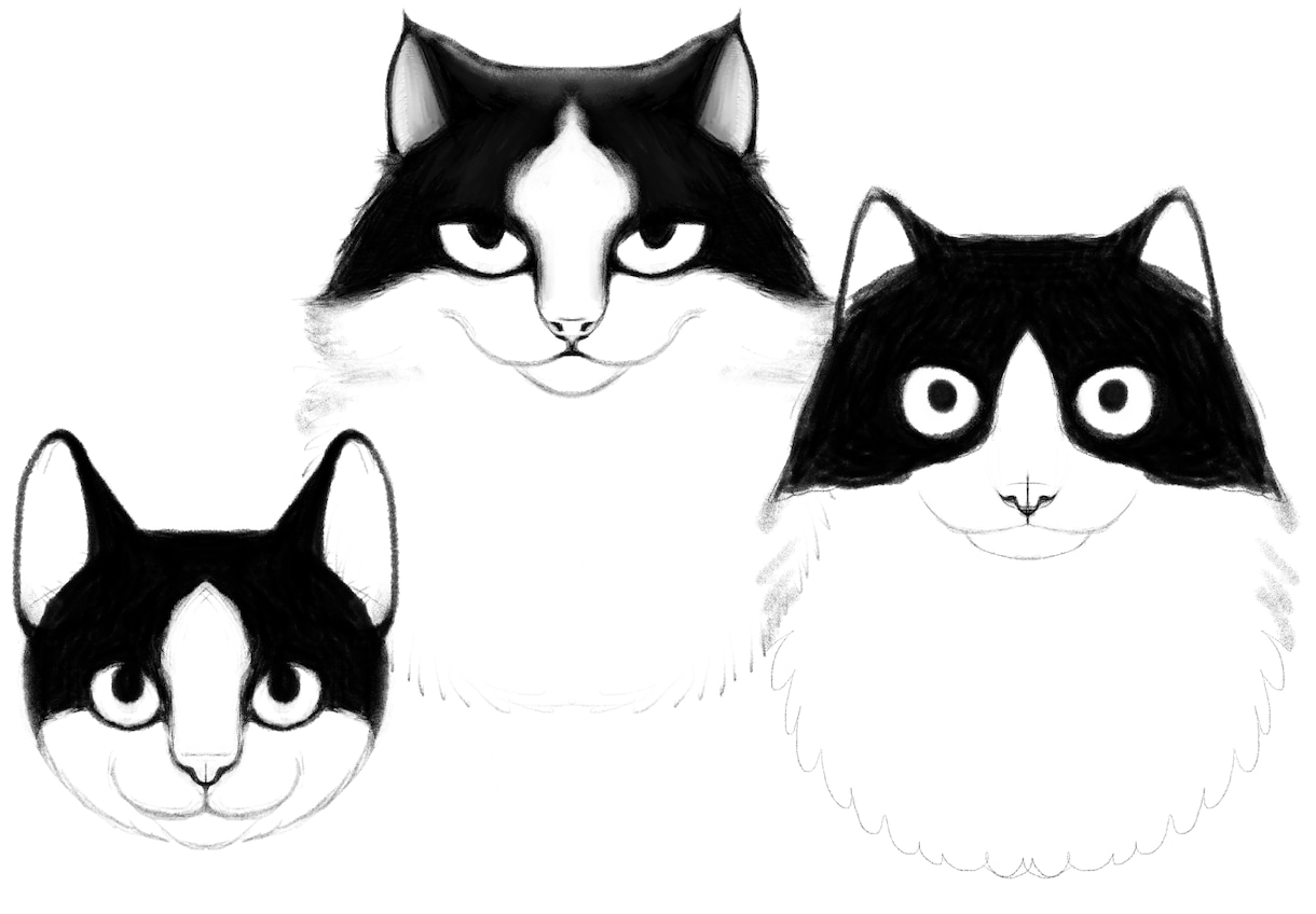 個性的で目立つ唯一無二のイラストを描きます あなたの作品やプロフィールを私のイラストでより個性的に イメージ9