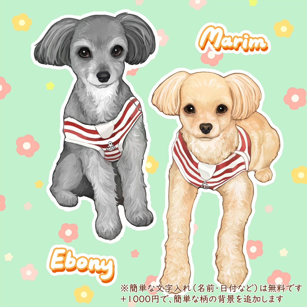 リアル・厚塗り☆大切なペットのイラストを描きます ご自分の記念用や、ギフト用におすすめです。 イメージ5