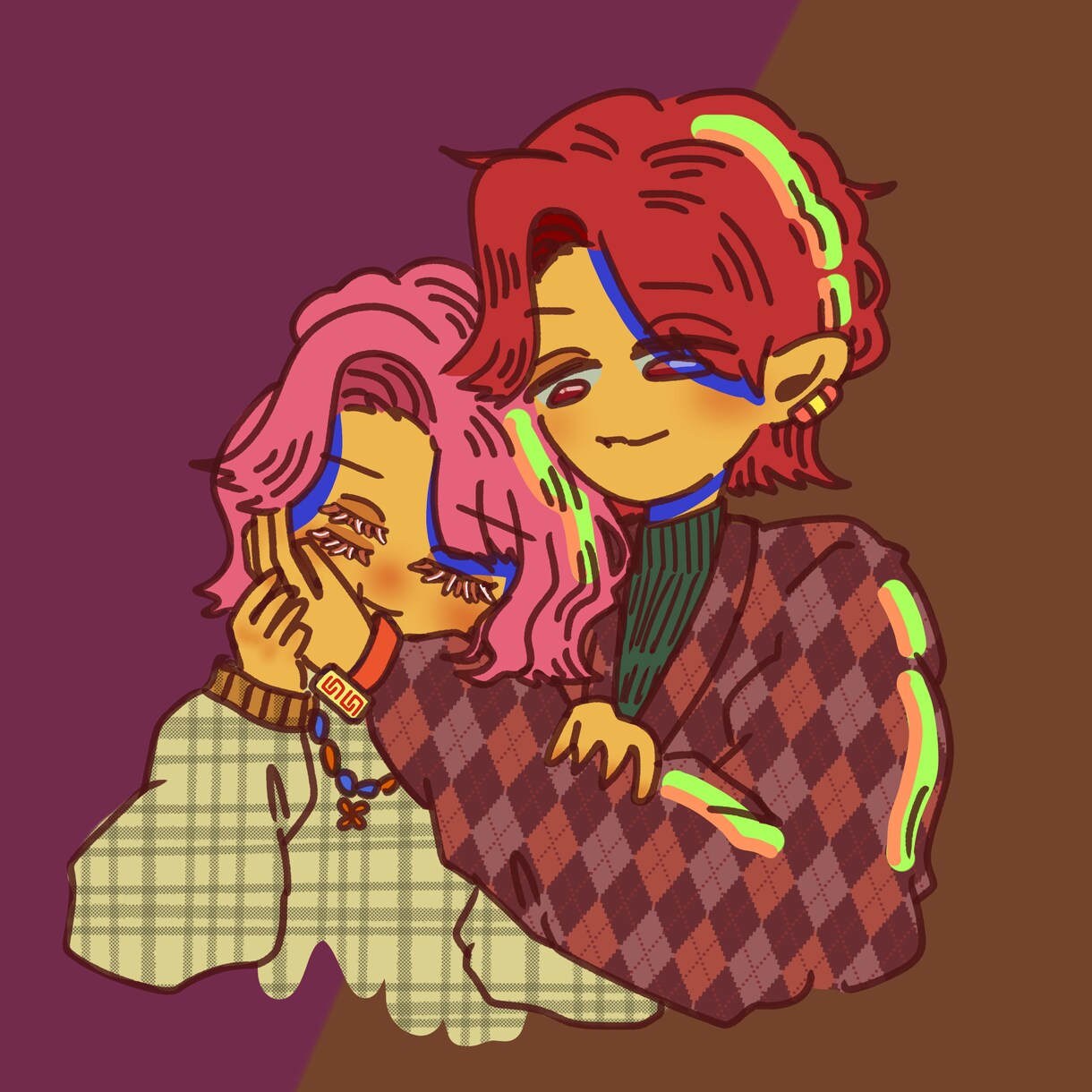 SNS映えするPOPなあなただけのイラスト描きます 汎用性の高いPOP風 の貴方だけのイラストを描きます！ イメージ4
