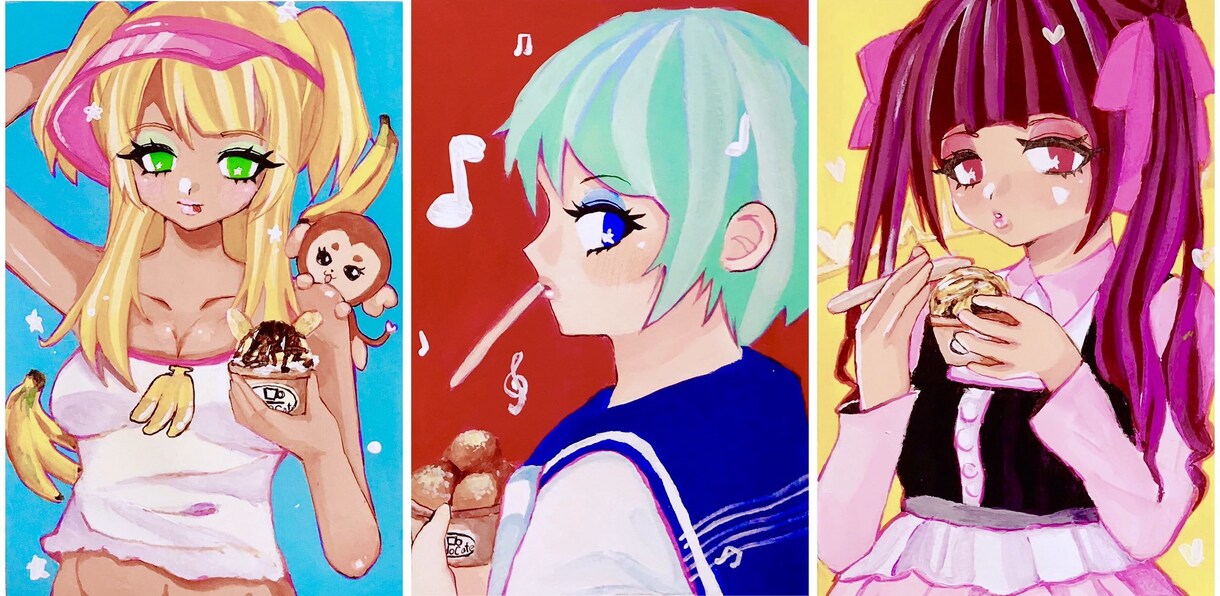 変わりモノ好きさん向け！アイコンイラスト描きます 人と被りがちなイメージのものは嫌だ！という方、いかがですか？ イメージ2