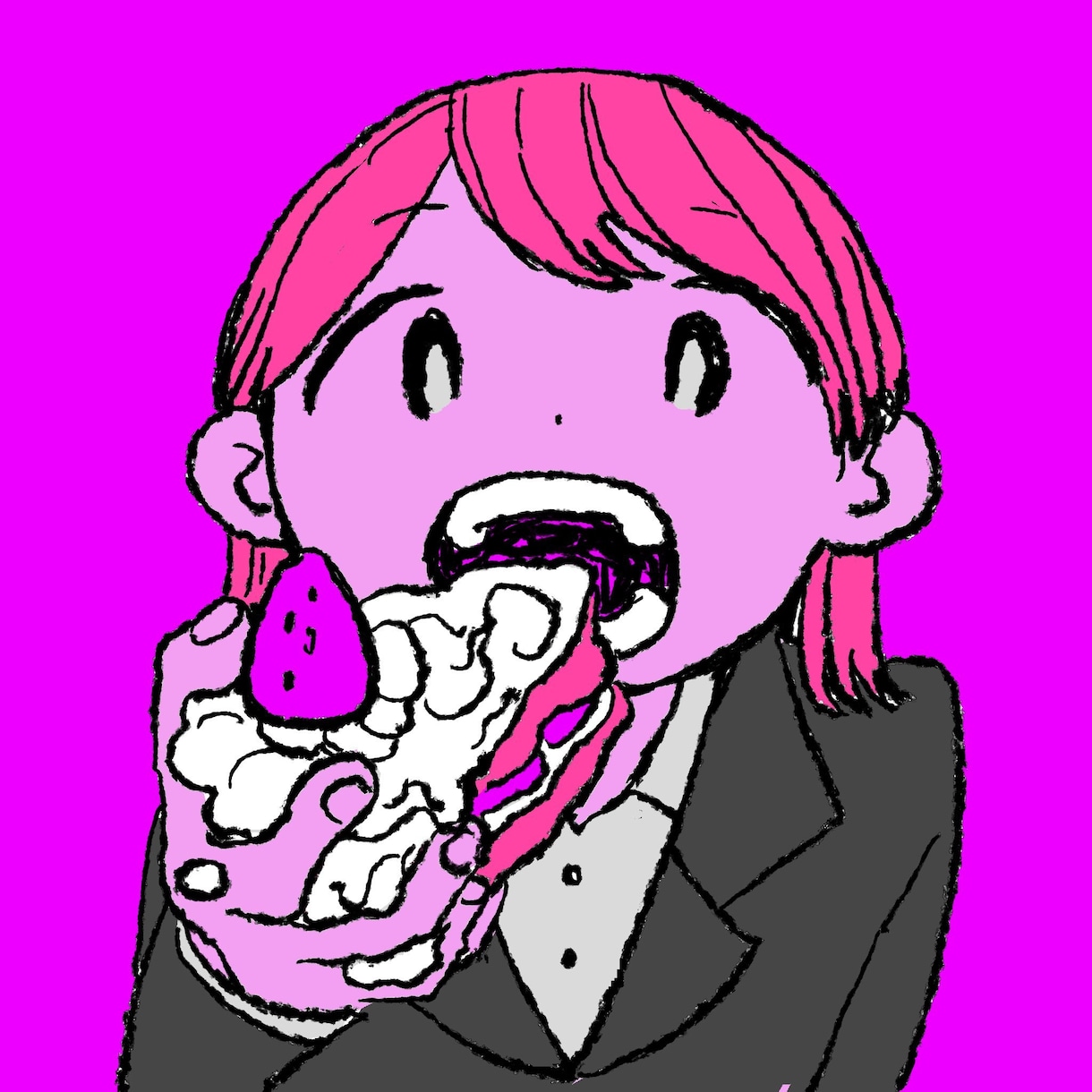ゆるかわ手描きイラスト描きます 簡単なループアニメも◎MV、アイコン、パンフ、挿絵、グッズに イメージ6