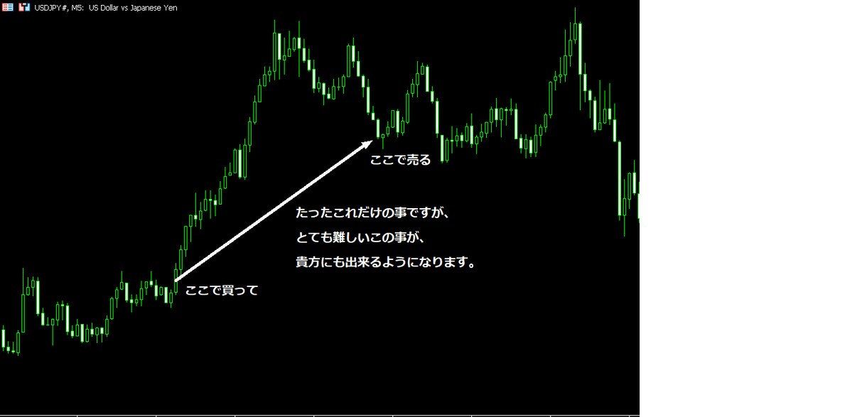 勝ち続ける為の最強トレード手法を教えます 【最強トレードで勝つ！】本日19時jまでお値引中！残り18 イメージ1