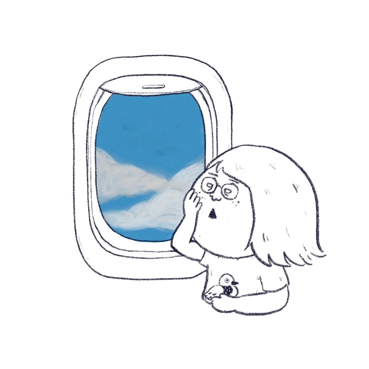 エピソードをゆるいイラストにします 日常の小さな出来事や思い出を、味のある一枚に イメージ1