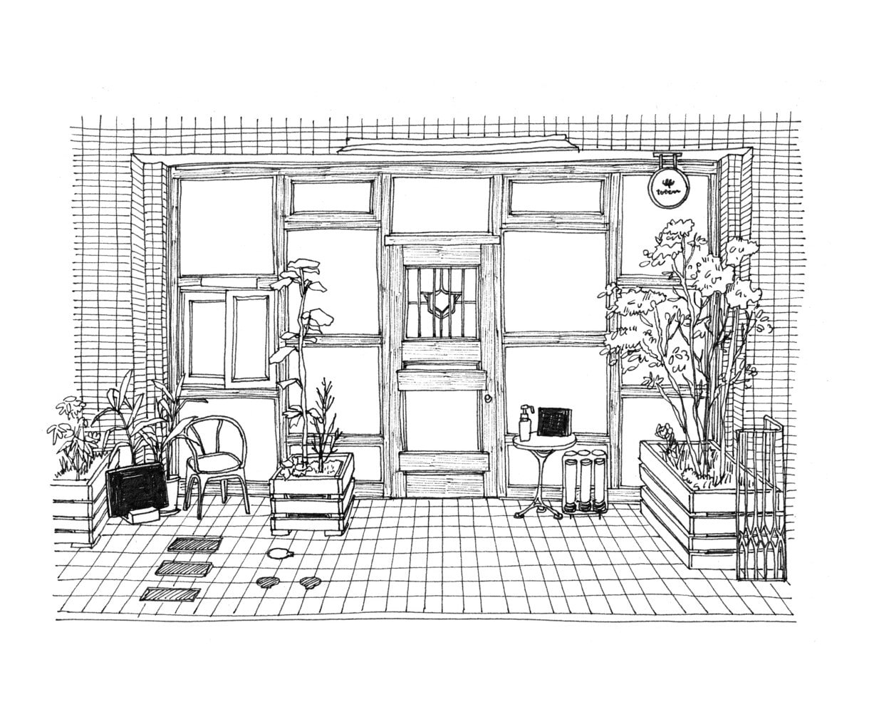 建物・お店・おうちをペン画で丁寧に描きます 近代建築画家が思い出の建物や店舗を記念イラストにします イメージ1