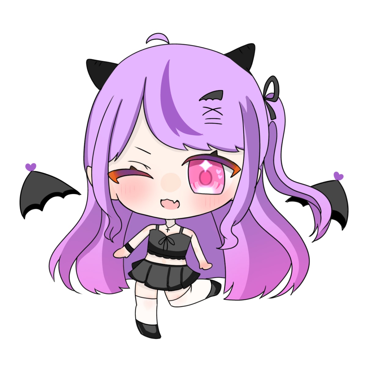 グッズにも使用できるミニキャラ制作します 配信者さんにも優しいお値段でミニキャラ制作します！ イメージ3