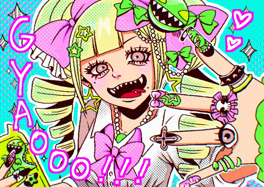 ポップ画風な1枚絵を描きます 鮮やかな色合いと勢いのある構成で誰よりも目立つ1枚に イメージ6