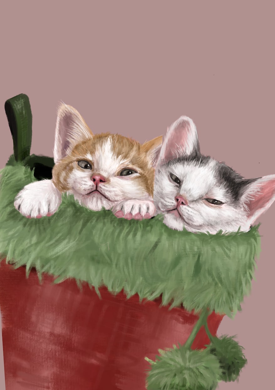 可愛いペットイラストを描きます 絵の具のタッチであたたかみのあるイラストです イメージ5