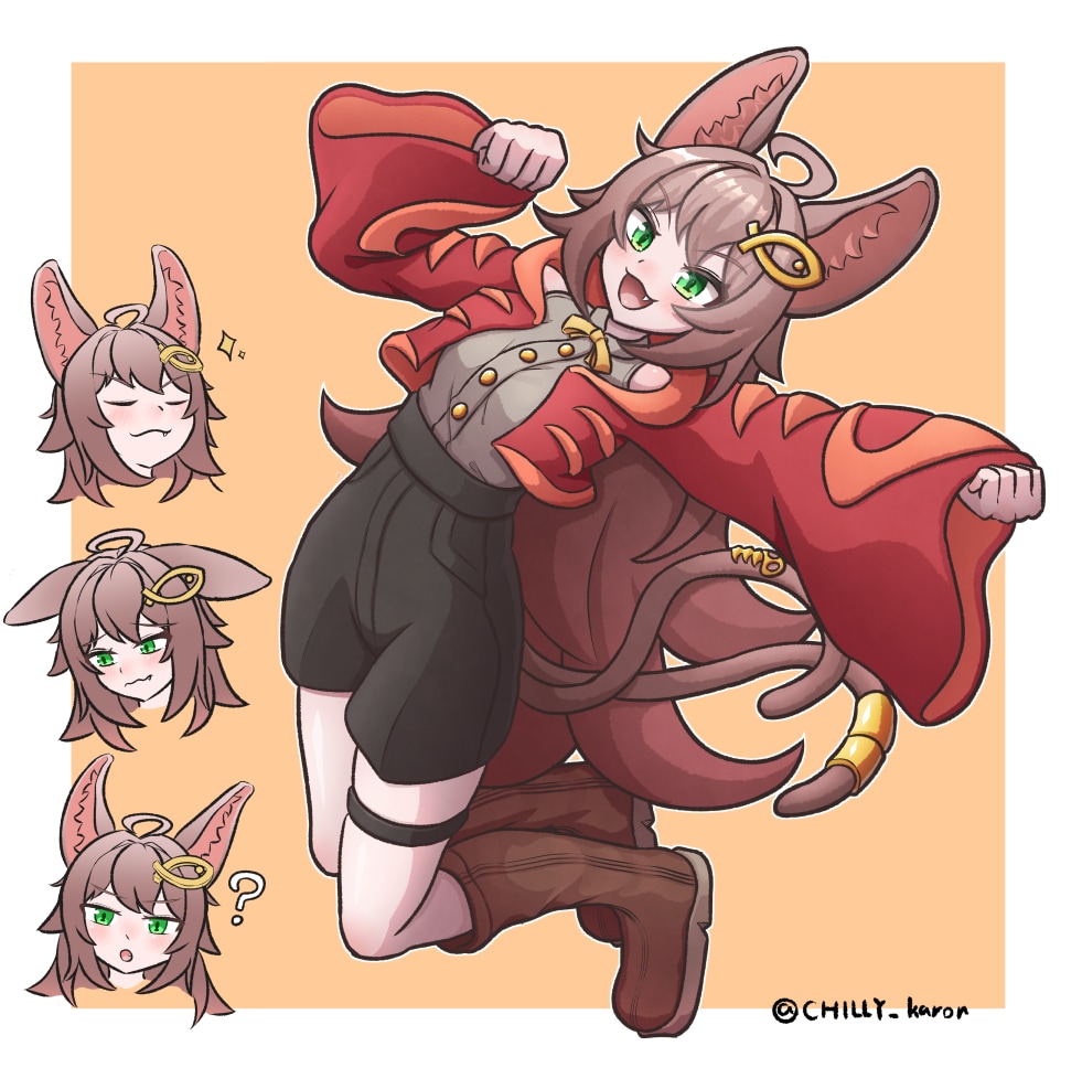 モンスター娘も可！キャラのデザイン＆立ち絵作ります 魅力的なキャラが必要な方へ（著作権譲渡可です！） イメージ1