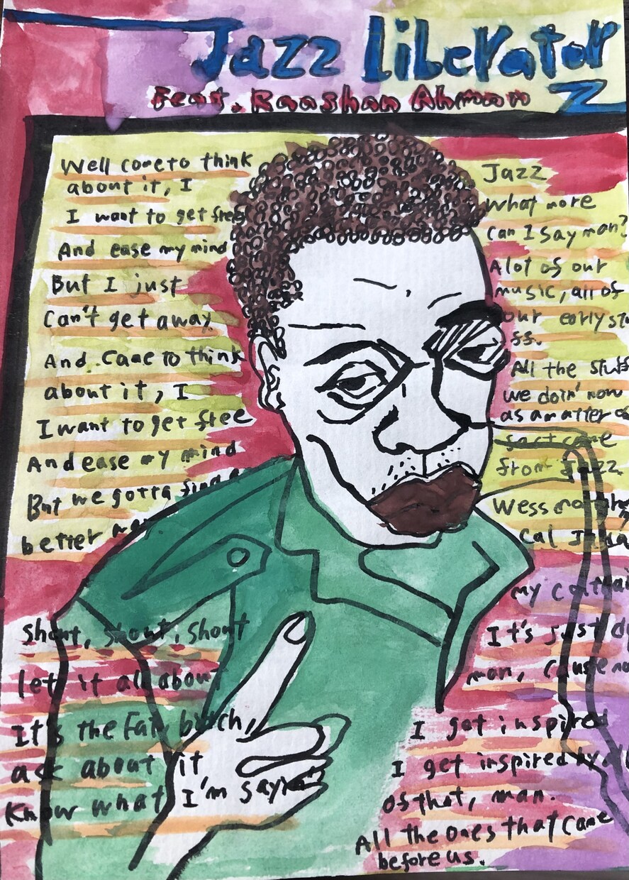 カラフルに気分明るくなる個性的な絵を描きます 手書きスタイルで似顔絵や絵のプレゼント、飾りたいに答えます！ イメージ7