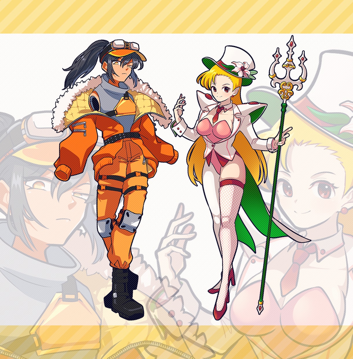 キャラクターの立ち絵を描きます スタイリッシュなキャラクターデザインを提供します！ イメージ4