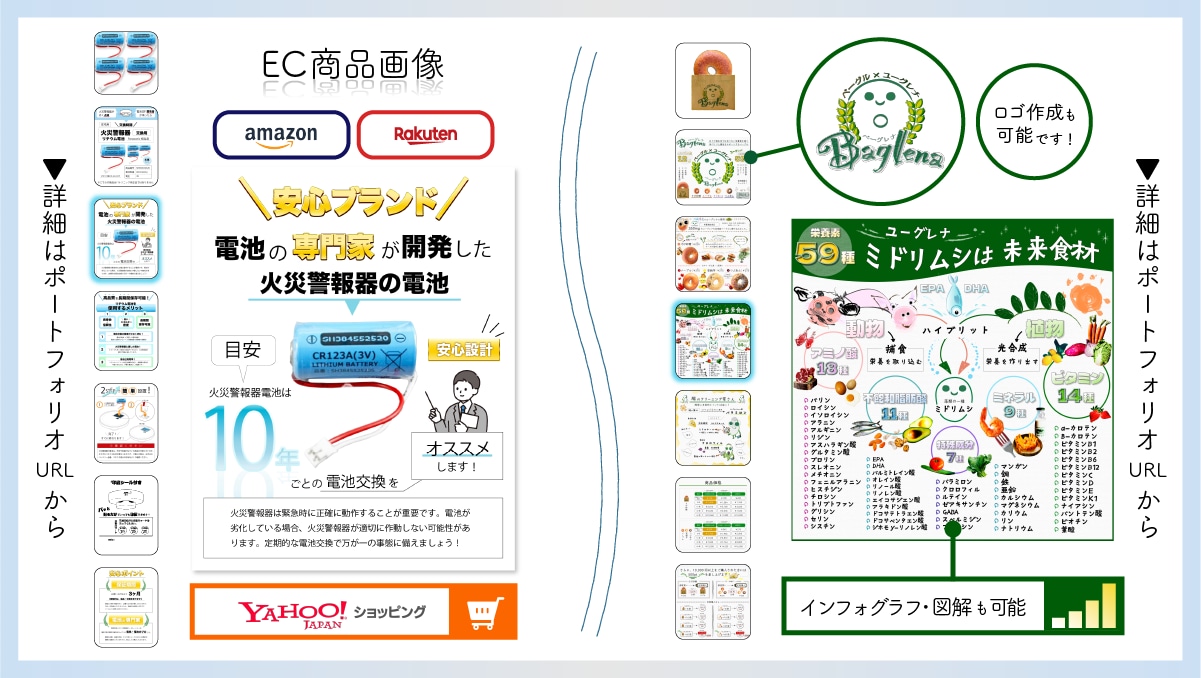 製品メーカー・卸売・小売のチラシや資料を作ります 食品加工品・工業製品・スクール・美容サロン・BtoBの資料 イメージ8