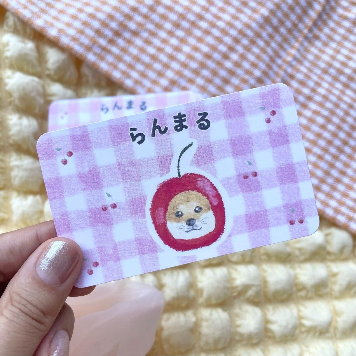 オリジナルわんちゃん名刺を作ります ドッグランやイベントなどでお友達作りにわんこ名刺を交換しよう イメージ3