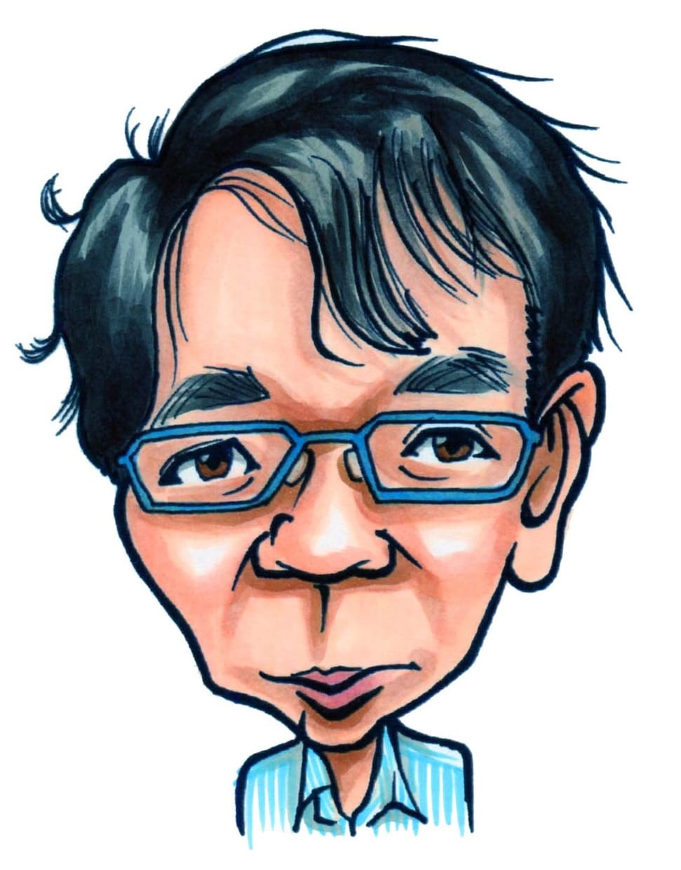 SNSのプロフアイコンや名刺用の似顔絵描きます プロ絵師の似顔絵であなたの印象をより良くしてみませんか？ イメージ5