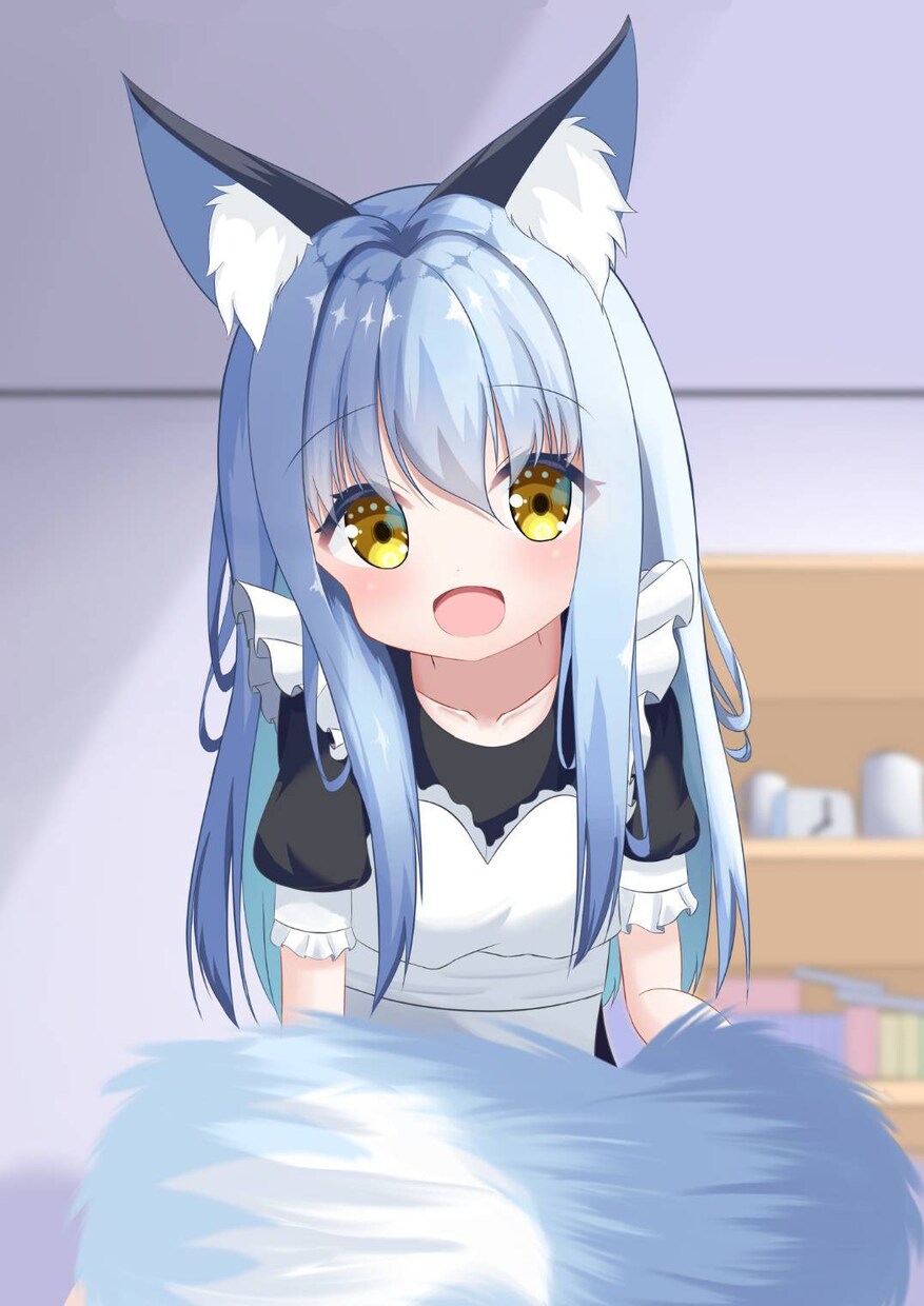 可愛い女の子の一枚絵描きます 寒色系に特化した色使いが得意で、幼めなのが特徴です イメージ6