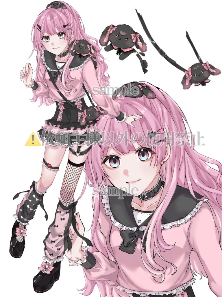 立ち絵・アイコン・1枚絵などの制作承ります TRPG用立ち絵やキャラデザからの制作可能です！ イメージ4
