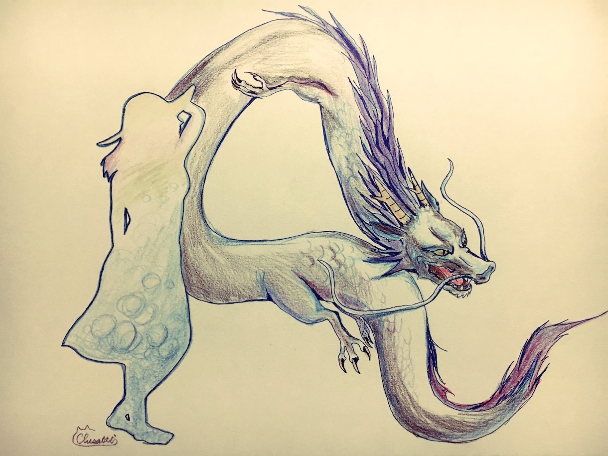 あなたのセルフイメージアニマルをお描きします あなたの心を支えていそうな動物や幻獣を表現いたします イメージ3