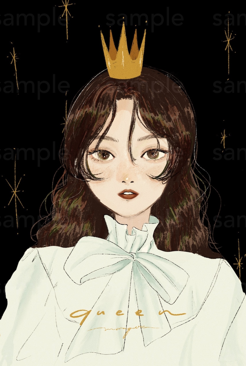 商用OK！柔らかいタッチで目を惹く人物画を描きます アイコンや書籍等の挿絵など、様々な用途でご使用頂けます◎ イメージ1